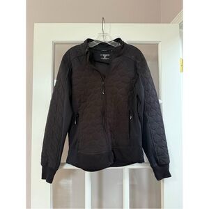 Brooks Black Quilted Shelter Technology Jacket